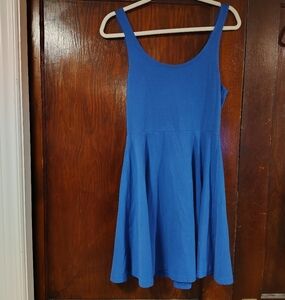Early 2000s express flare skater dress size medium very shape flattering medium